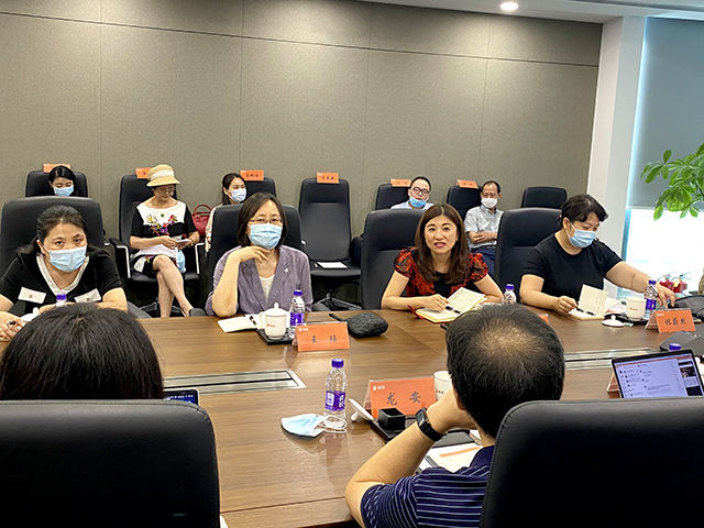 集团组织到快手科技有限公司调研